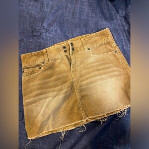 Abercrombie & Fitch corduroy skirt